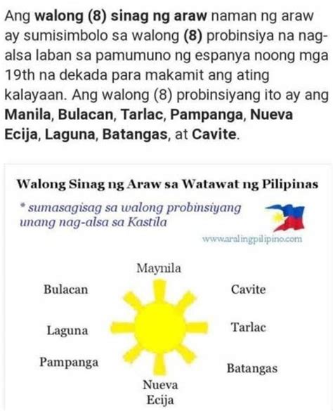 ano ang kahulugan ng a|Araw .